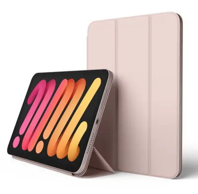 Produktbild von Elago Magnetic Folio Case für iPad Mini (6. Generation), Sandrosa