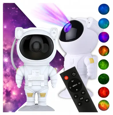 Produktbild von Astronaut Sternen Projektor Nachtlicht mit Fernbedienung