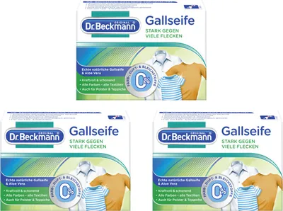 Produktbild von 3 x Dr. Beckmann Gallseife stark gegen Flecken