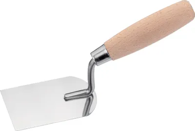 Produktbild von WESTEX Stuckateurspachtel Holzgriff 60 mm aus rostfreiem Edelstahl