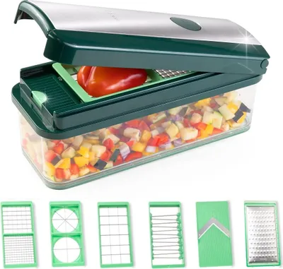 Obrázok produktu pre Genius A34286, Zelená, Priehľadná, Nerezová oceľ, 2,5 L, 125 mm, 303 mm, 127 mm