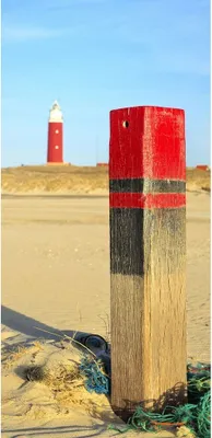 Produktbild von Textilposter Renesse Strand XXL Banner Poster Stoff ca 90 x 180 cm