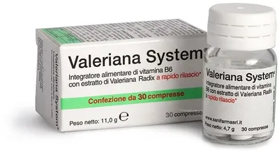 Imagen del producto de VALERIANA, sistema de 30 comprimidos
