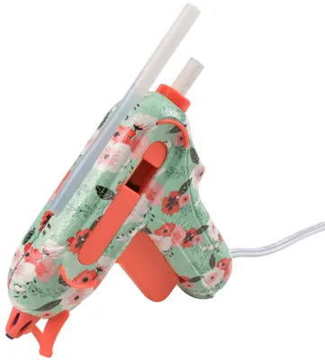 Immagine prodotto di WESTCOTT E-17201 00 WESTCOTT Mini pistola per colla a caldo "Floral" con ugello antiaderente