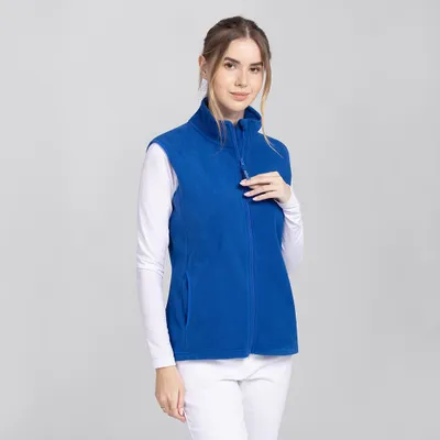 Produktbild von Damen Fleeceweste, royal blue, S : S : royal blue : 100% Polyester