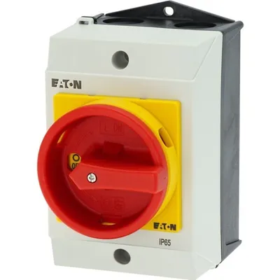 Image de Eaton T0-2-15679/I1/SVB Interrupteur électrique Interrupteur à bascule 3P rouge