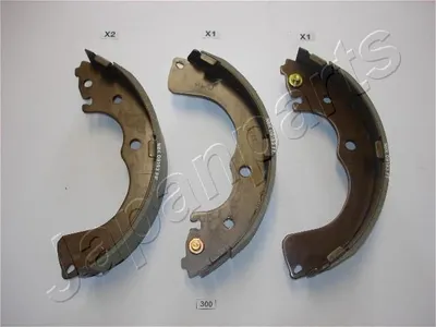Produktbild von JAPANPARTS Bremsbackensatz Trommelbremse Hinten für MAZDA MPV II (LW) GF-300AF