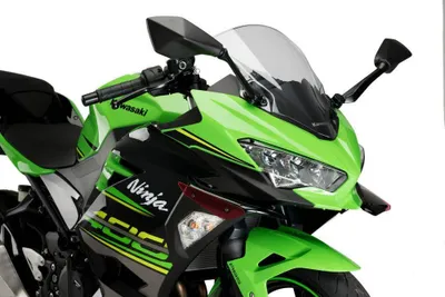 Produktbild von PUIG 3172R Sport Side Spoiler  passend fuer KAWASAKI NINJA 400 Rot
