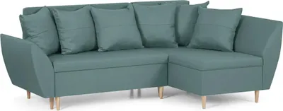 Produktbild von ALI Ecksofa mit Schlaffunktion - Grün