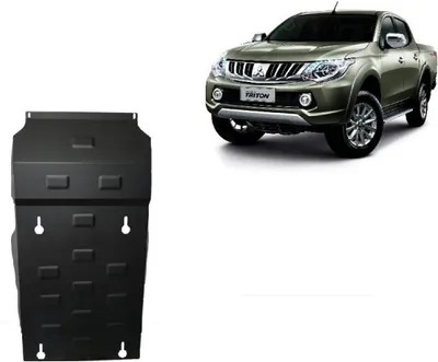 Produktbild von Stahl Unterfahrschutz für Motor Mitsubishi L200