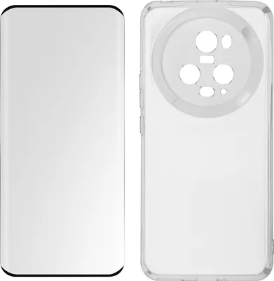 Produktbild von Avizar, 360° Schutz-Set: Hülle und Folie für Honor Magic 5 Pro, Schwarz