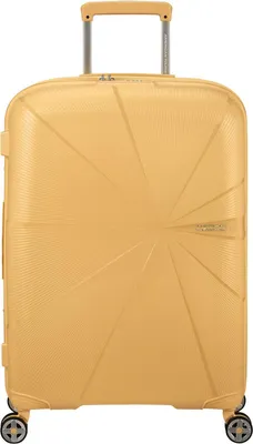 Produktbild von American Tourister Trolley Starvibe Spinner 67 / 24 EXP TSA Banana dunkelgelb 65cm