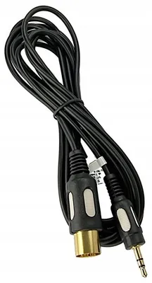 Produktbild von VITALCO DIK11 Kabel DIN 5 Pin / Klinke 3,5mm 3,0m