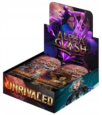 Image de Alpha Clash TCG: Unrivaled Card Set – Booster Box (24 packs)