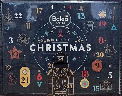 Produktbild von Balea Adventskalender 2024 Man - Merry Christmas