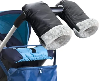Produktbild von Wasserdichte Handschuhe für Kinderwagen - Handwärmer für kaltes Wetter