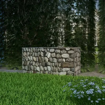 Obrázek produktu pro Maison Exclusive - Gabionový koš pozinkovaná ocel 100 x 50 x 50 cm