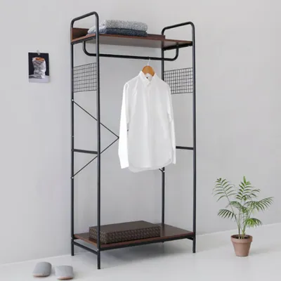 Produktbild von offene Garderobe Kleiderständer Metall industrieller Stil für den Eingangsbereich Otto