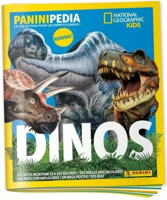 Produktbild von Panini National Geographic Sticker Album - Dinos (FR)