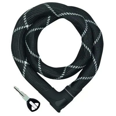 Produktbild von ABUS Kettenschloss Iven Chain 8210 – 110 cm – Sicherheitslevel 10 – Schwarz