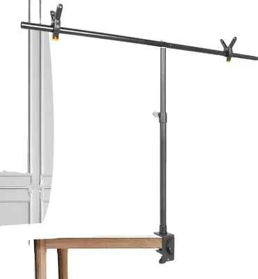 Obrázek produktu pro Stativ, nastavitelná výška, stabilní opora, bílý se stojanem