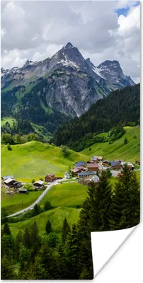 Produktbild von MuchoWow® Poster Berge in Österreich 20x40 cm - Plakat - Foto