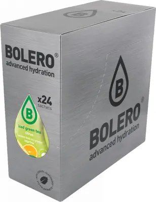 Produktbild von Bolero Iced Green Tea (24x8g) Citrus - Intra- & Post-Workout - Intra-Workout