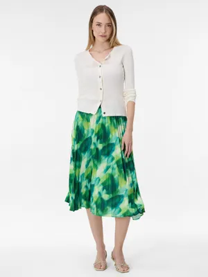 Produktbild von Orsay grüner gemusterter Midirock für Damen S