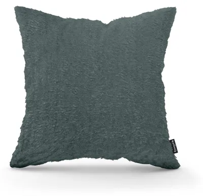 Zdjęcie produktu dla Poduszka dekoracyjna z pluszu, kolor: granatowy, wymiary: 45 x 45 cm