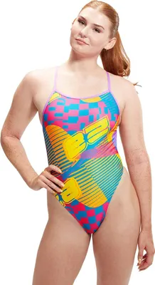 Zdjęcie produktu dla Speedo Allover Digital Vback Badeanzug UK 34 Frau UK 34
