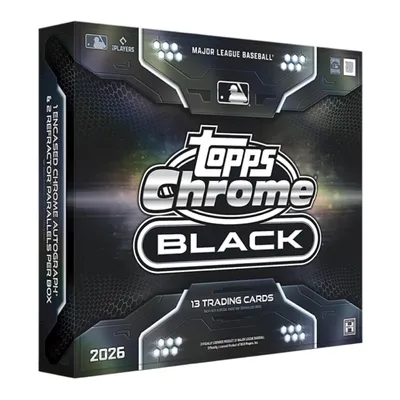 Produktbild von Topps 2026 Topps Chrome Black Baseball Hobby Box