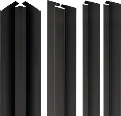 Produktbild von Profil-Set SCHULTE DecoDesign ExpressPlus H 2100 mm schwarz EP1901121 68