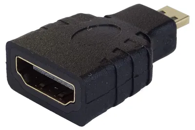 Produktbild von PremiumCord HDMI - microHDMI F/M, HDMI, microHDMI, Schwarz