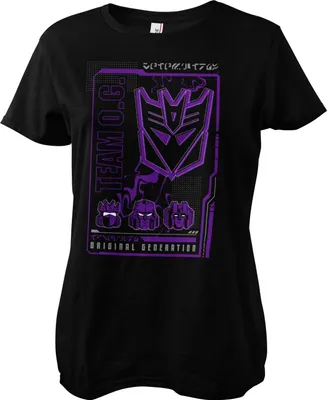 Produktbild von Decepticon Original Generation Girly Tee - Small - Black