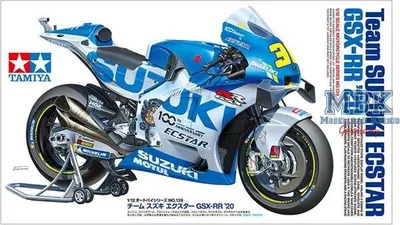 Immagine prodotto di Modello in scala 1:12 Suzuki GSX-RR 2020 moto da corsa