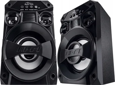 Obrázek produktu pro Přenosný Reproduktor Partytech Crane Bt 300W Pmpo Mp3 Fm Tws Ipx6 Subwoofer