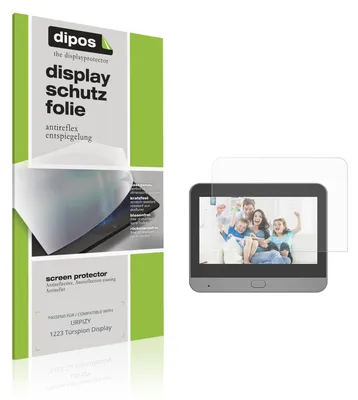 Immagine prodotto di 2x Pellicola Protettiva per URPIZY 1223 Türspion Display Protezione Schermo Antiriflesso dipos