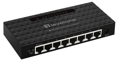 Image de LevelOne Switch 8x GE GEU-0821 plastique