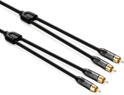 Produktbild von HDGear AC0240-030 3 m Premium-Kabel 2x Cinchstecker / 2x Cinchstecker