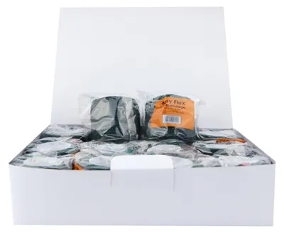 Produktbild von 12x Easy Flex Haftbandage Dunkelgrün 5cm x 4,5m – Rutschfest & Atmungsaktiv für zuverlässigen Halt