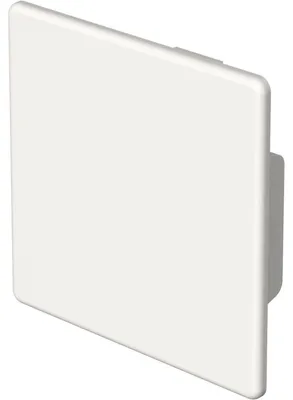 Imagen del producto de Conector OBO, 60x60 mm, cloruro de polivinilo (PVC), blanco puro, RAL 9010, 1 unidad.