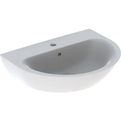 Produktbild von Geberit Geberit Waschtisch RENOVA m HL m ÜL 650x500mm we KT