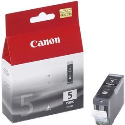 Produktbild von Canon PGI-5BK, Standardertrag, Schwarz, Tinte auf Pigmentbasis, 1 Stück(e)