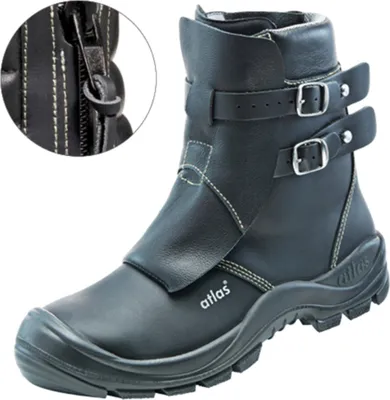 Produktbild von Atlas Schweißerstiefel DUO SOFT 792 P Fe Al HI HRO Gr. 43 schwarz