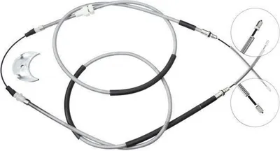 Produktbild von A.B.S. Handbremsseil Seilzug Feststellbremse für FORD Escort '91 Express (AVF) Hinten K12025
