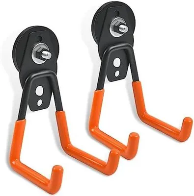 Produktbild von Starke Magnethaken, 43mm, für Küche, Garage, 2 Stück
