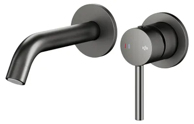 Zdjęcie produktu dla Mixer For Basin Metal Grey