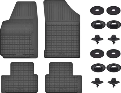 Produktbild von Gummimatten Mit Stoppern Für: Mercedes Gls (2015-) Schwarz Set