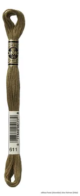 Produktbild von DMC Stickgarn Mouline Special 117MC -611, 6 Fäden, 8 Meter