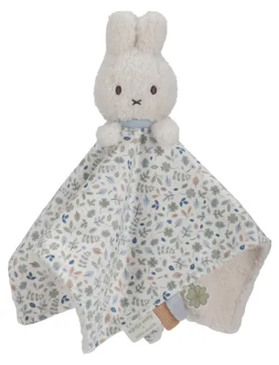 Produktbild von Miffy X Little Dutch Lucky Kuscheltuch - Leaves
